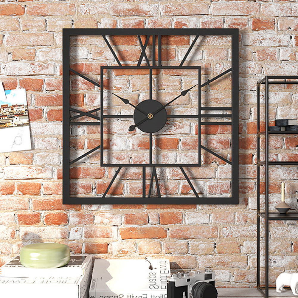 Fashion Simple Iron Art Wall Clock